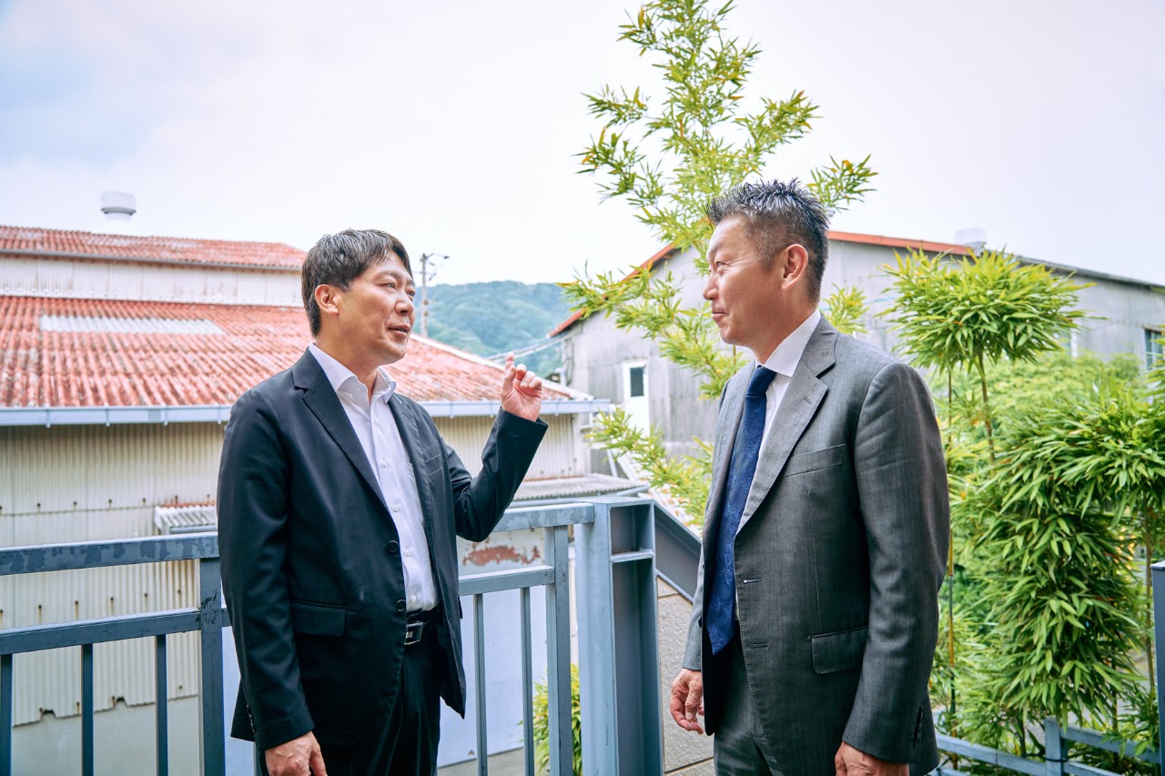 金井 正和さん（左）と岩田 博史さん（右）