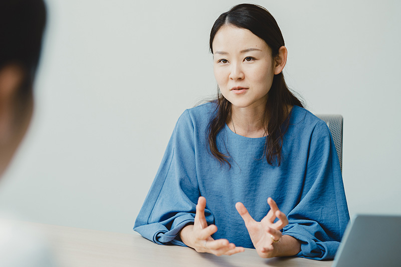 社員インタビュー写真