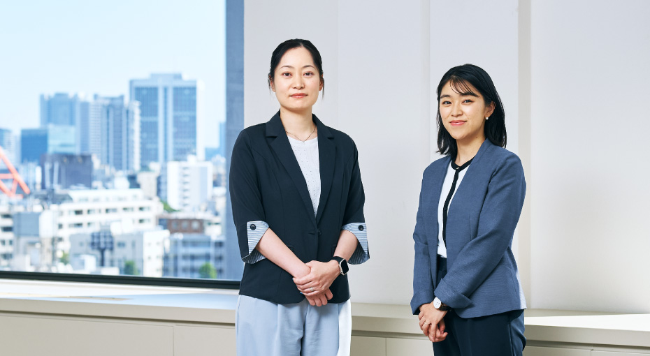 吉⽥⿇⾐⼦氏、⾸藤⾥彩氏 写真